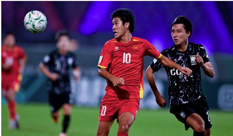 U23 Việt Nam đã trải qua trận đấu đầy cảm xúc trước U23 Hàn Quốc
